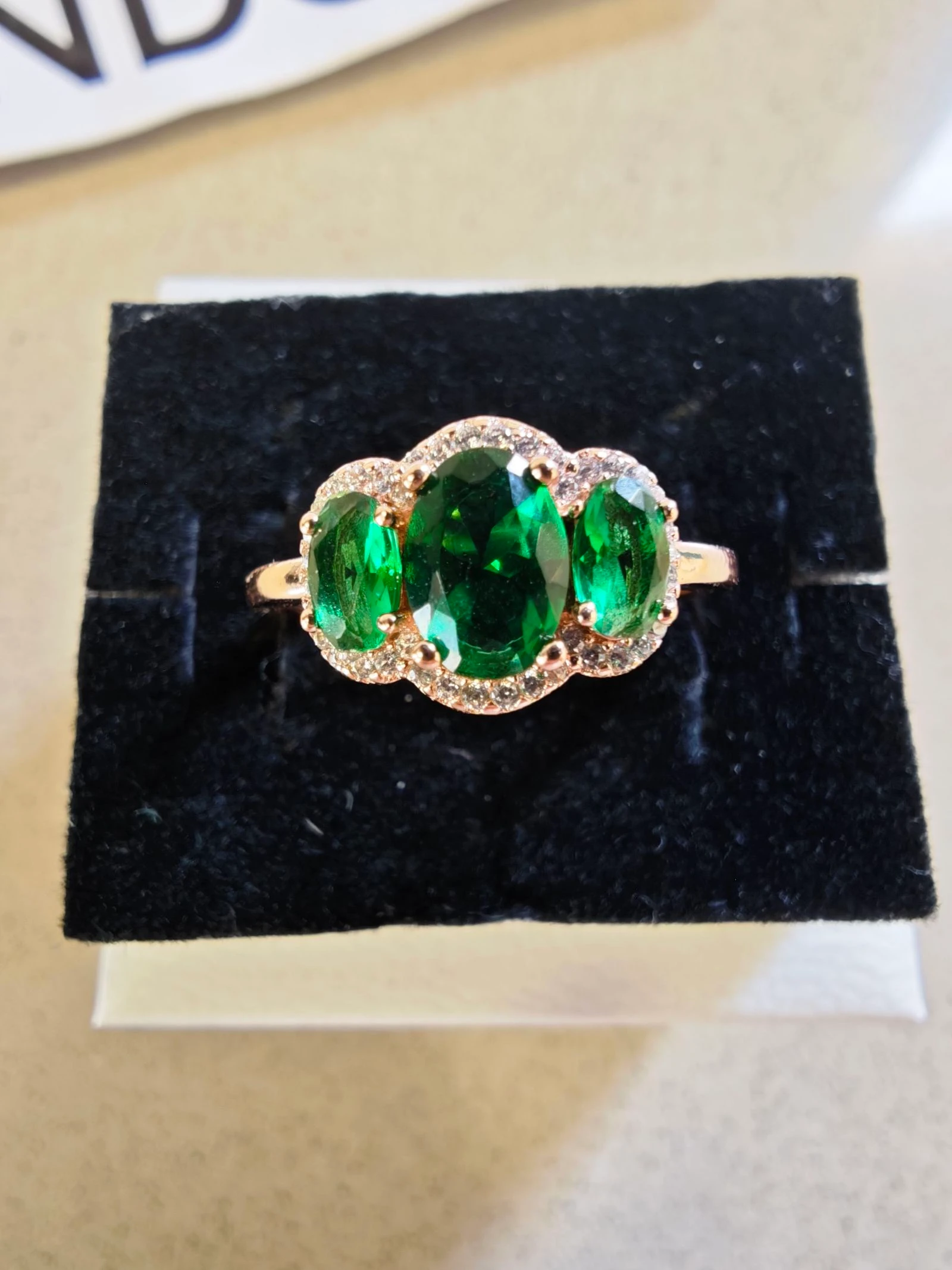 Anel Pandora Três Pedras Vintage – photo 5